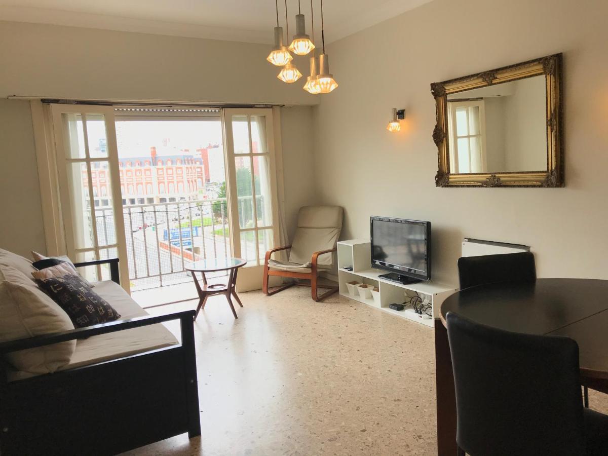 Frente Al Mar Y Casino - La Mejor Ubicacion En Mar Del Plata Apartman Kültér fotó