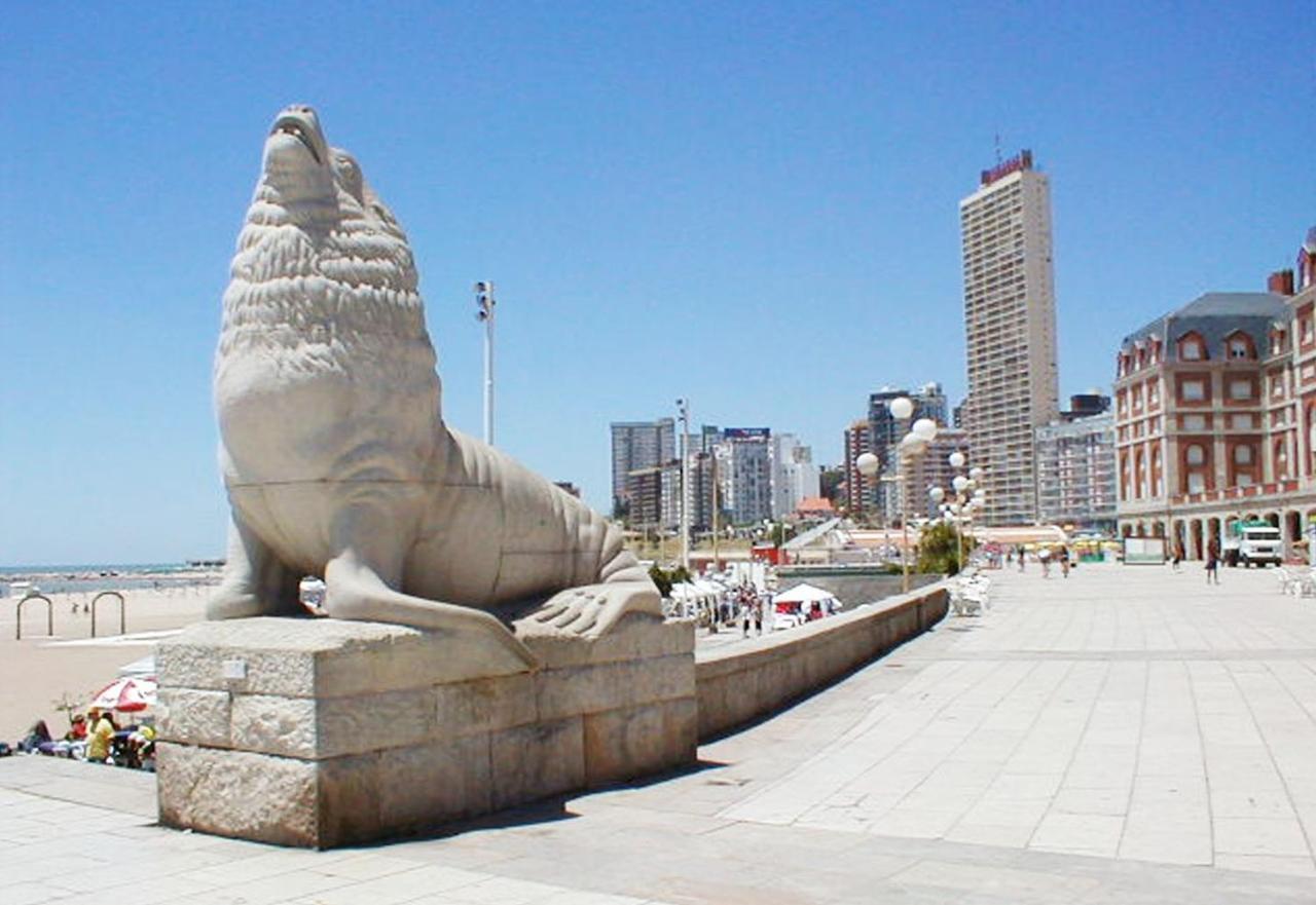 Frente Al Mar Y Casino - La Mejor Ubicacion En Mar Del Plata Apartman Kültér fotó